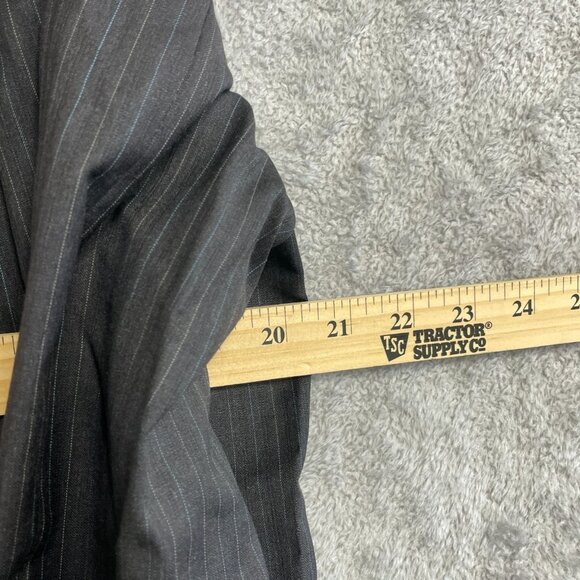 NEW Joseph & Feiss Men's 38R Black Pinstripe Blazer 100% Wool - Picture 6 of 12